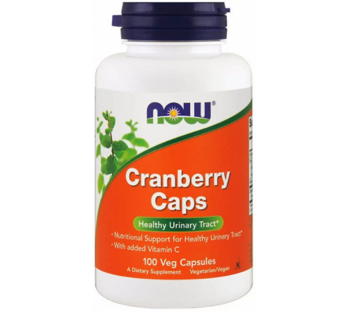 Журавлина в капсулах Now Foods Cranberrу 100 вег капсул