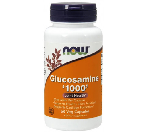 Глюкозамін Now Foods Glucosamine 1000 мг 60 капс