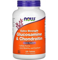 Глюкозамін та хондроїтин Now Foods Glucosamine & Chondroitin 120 таб