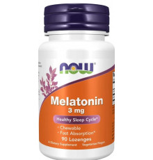 Мелатонін покращення сну Now Foods Melatonin 3 мг 90 лед