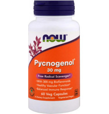 Пікногенол Now Foods Pycnogenol 30 мг 60 капс