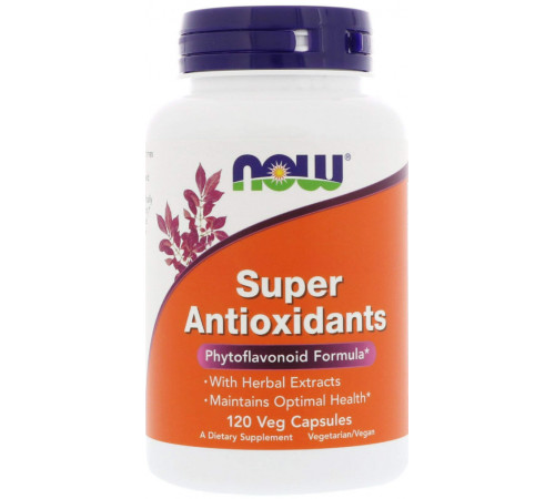 Антиоксиданти супер Now Foods Super Antioxidants 120 капс