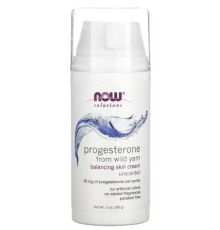 Крем з прогестероном Now Foods  Cream Progesterone 85 г