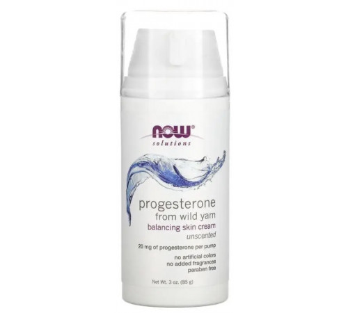 Крем з прогестероном Now Foods  Cream Progesterone 85 г