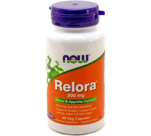 Релора Now Foods Relora 300 мг 60 вег капс