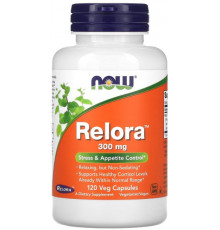 Зниження кортизолу Now Foods Relora 300 мг 120 вегетаріанських капсул
