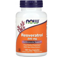 Ресвератрол  Now Foods Resveratrol 120 вег капс