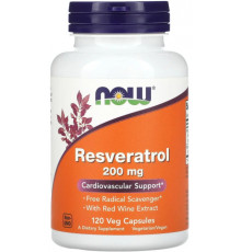 Ресвератрол  Now Foods Resveratrol 120 вег капс