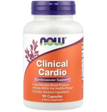 Підтримка серцево-судинної системи Now Foods Clinical Cardio 90 вег капс