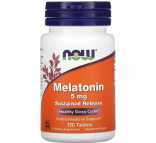 Мелатонин для сна Now Foods Melatonin 5 мг 120 таб