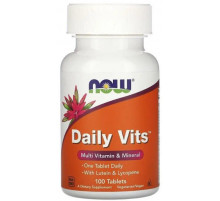 Мультивітаміни і мінерали  Now Foods Daily Vits 100 таб