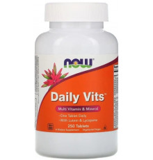Мультивітаміни і мінерали Now Foods Daily Vits 250 таб