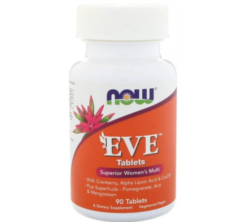 Вітаміни для жінок Єва Now Foods Eve Women's Multi 90 таб