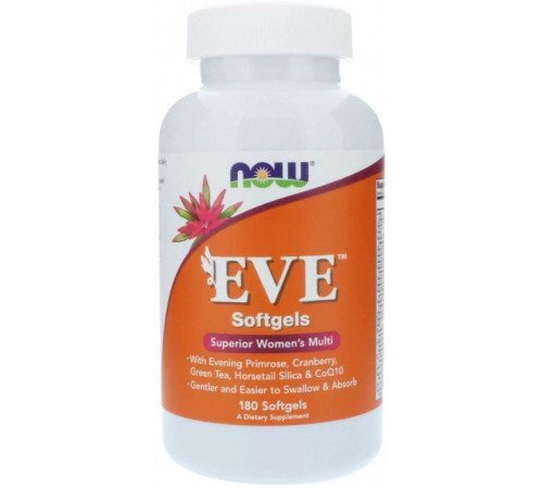 Вітаміни для жінок Now Foods EVE 180 капсул