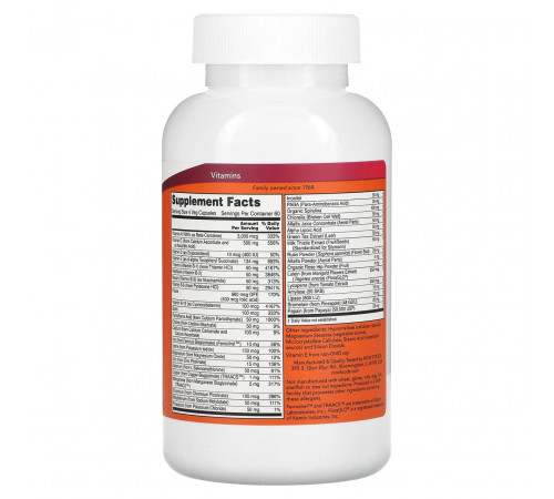 Мультивітаміни Now Foods Special Two 240 вег капс