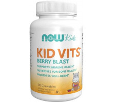 Витамины для детей Now Foods Детские витамины Berry Blast Kid Vits 120 жев таб Ягоды