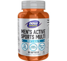 Мультивітаміни для чоловіків Now Foods Sports Men's Active Sports Multi 90 гел капс