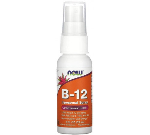 Вітамін В12 ліпосомальний Now Foods Vitamin B-12 1000 мкг 59 мл