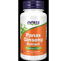Женьшень Now Foods Panax Ginseng  500 мг 100 вег капс