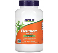 Элеутерококк Now Foods Eleuthero 500 мг 250 вег капс