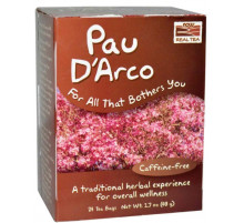 По д'арко (кора Муравьиного дерева) Now Foods Pau D'Arco 48 г 24 чайных пакетика
