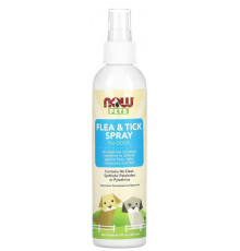 Спрей від бліх та кліщів для собак NOW Foods Flea and tick spray 237 мл