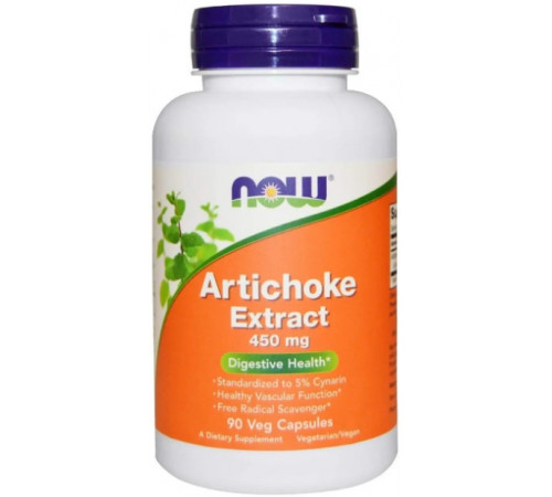 Артишок Now Foods Artichoke 450 мг 90 вег капс