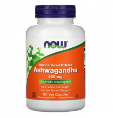 Ашваганда Now Foods Ashwagandha 180 вег капс