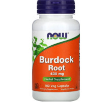 Корень лопуха NOW Foods Burdock Root 430 мг 100 капс