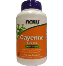 Каєнський перець Now Foods Cayenne 500 мг 100 капс