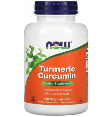 Куркумін Now Foods Turmeric Curcumin 120 вегетаріанських капсул