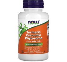 Куркумин фитосома Now Foods Turmeric Curcumin Phytosome 60 вег капсул