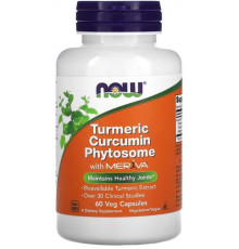 Куркумін фітосома Now Foods Turmeric Curcumin Phytosome 60 вег капсул