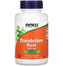 Корінь кульбаби Now Foods Dandelion Root  500 мг 100 вег капсул