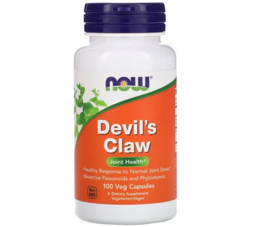 Кіготь диявола Now Foods Devil's Claw 100 вег капс