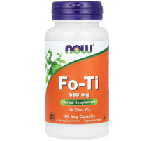 Горець багатоквітковий Now Foods Fo-Ti 560 мг 100 вегетаріанських капсул