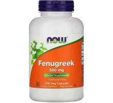 Экстракт пажитника Now Foods Fenugreek 500 мг 250 капс