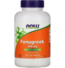 Екстракт пажитника Now Foods Fenugreek 500 мг 250 капс