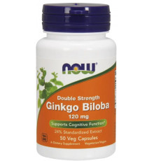 Гінкго білоба Now Foods Ginkgo Biloba120 мг 50 капс