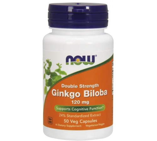 Гінкго білоба Now Foods Ginkgo Biloba120 мг 50 капс