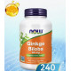Гінкго білоба Now Foods Ginkgo Biloba 60 мг 240 вег капсул