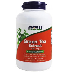 Екстракт зеленого чаю Now Foods Green Tea 400 мг 250 веге капс