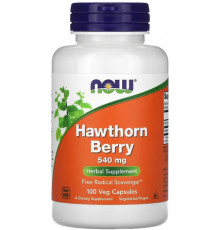 Глід Now Foods Hawthorn Berry 100 вег капс ягоди