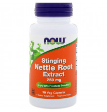 Корінь кропиви Now Foods Nettle Root 250 мг 90 вегетаріанських капсул