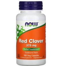Червона конюшина Now Foods Red Clover 375 мг 100 вег капс
