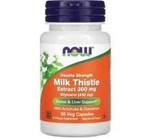 Розторопша Now Foods Milk Thistle  300 мг 50 вег капс