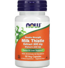 Розторопша Now Foods Milk Thistle  300 мг 50 вег капс