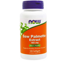 Со Пальметто Now Foods Saw Palmetto 160 мг 120 капс