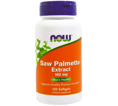 Со Пальметто Now Foods Saw Palmetto 160 мг 120 капс