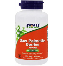Со Пальметто для здоров'я простати Now Foods Saw Palmetto 550 мг 100 капс